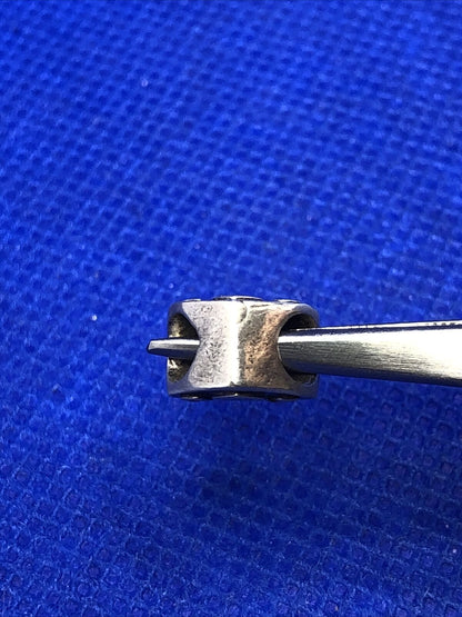 Vintage Michael Anthony 925 Sterling Silver I love you Heart Bead Charm