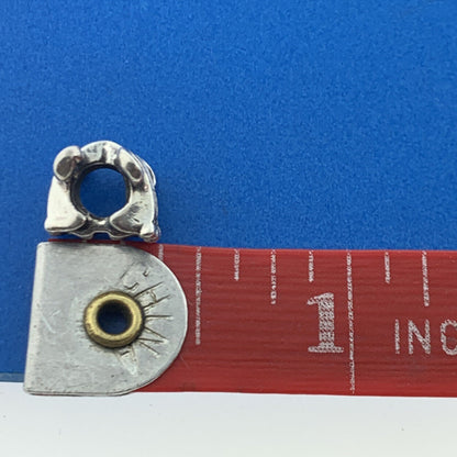 Chamilia 925 Sterling Silver Fleur De Lis Symbol France Slide Bracelet Charm