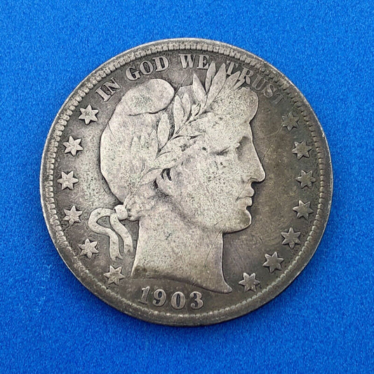 1903 S Silver Barber Half Dollar Better Key Date San Francisco Coin Rare Scarce