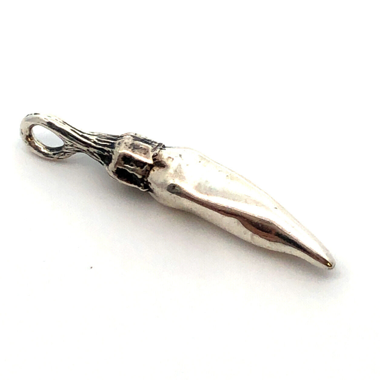 Mignon Faget 925 Sterling Silver Hot Chili Pepper Charm Pendant