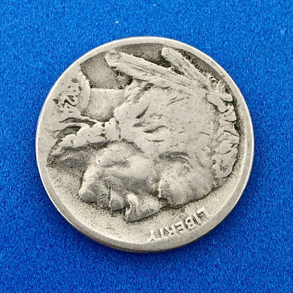 1924 S Indian Head Buffalo Nickel Better Key Scarce San Francisco Mint Coin