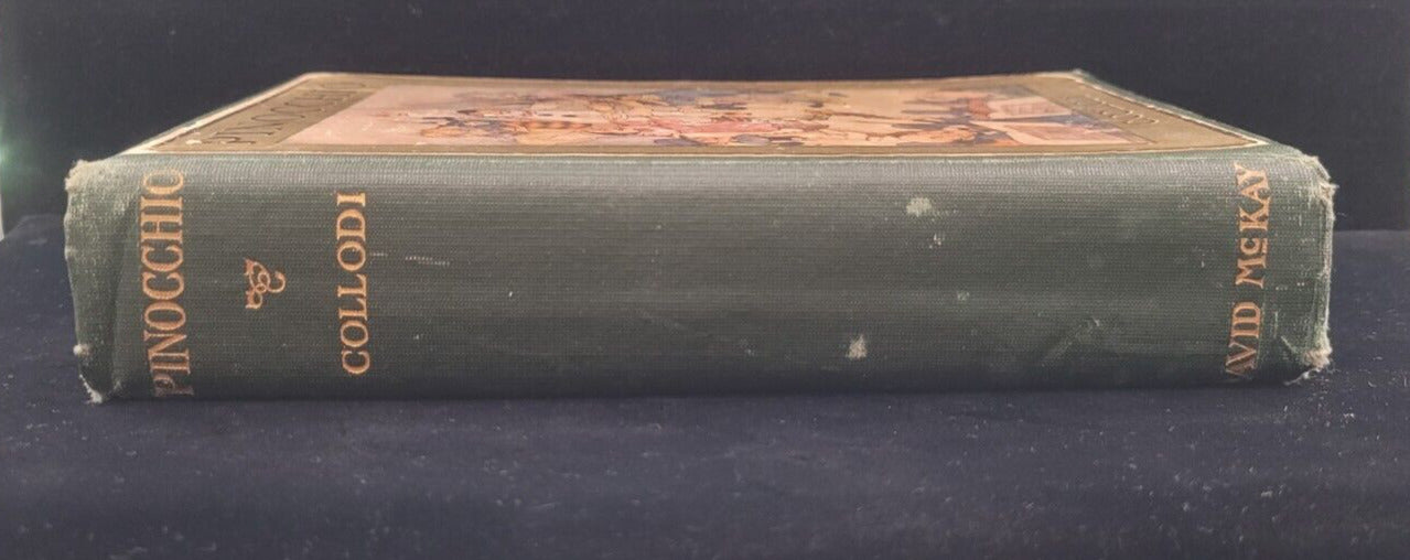 Adventures of Pinnochio by Carlo Collodi 1921 Golden Books for Children Series