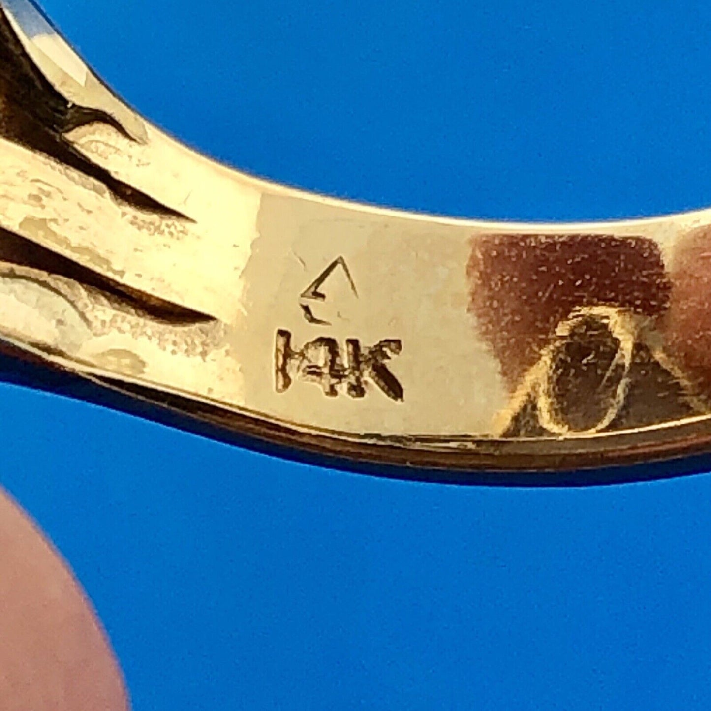 14K Yellow Gold Lavender Jade Diamond Ruby Sapphire Accented Statement Ring