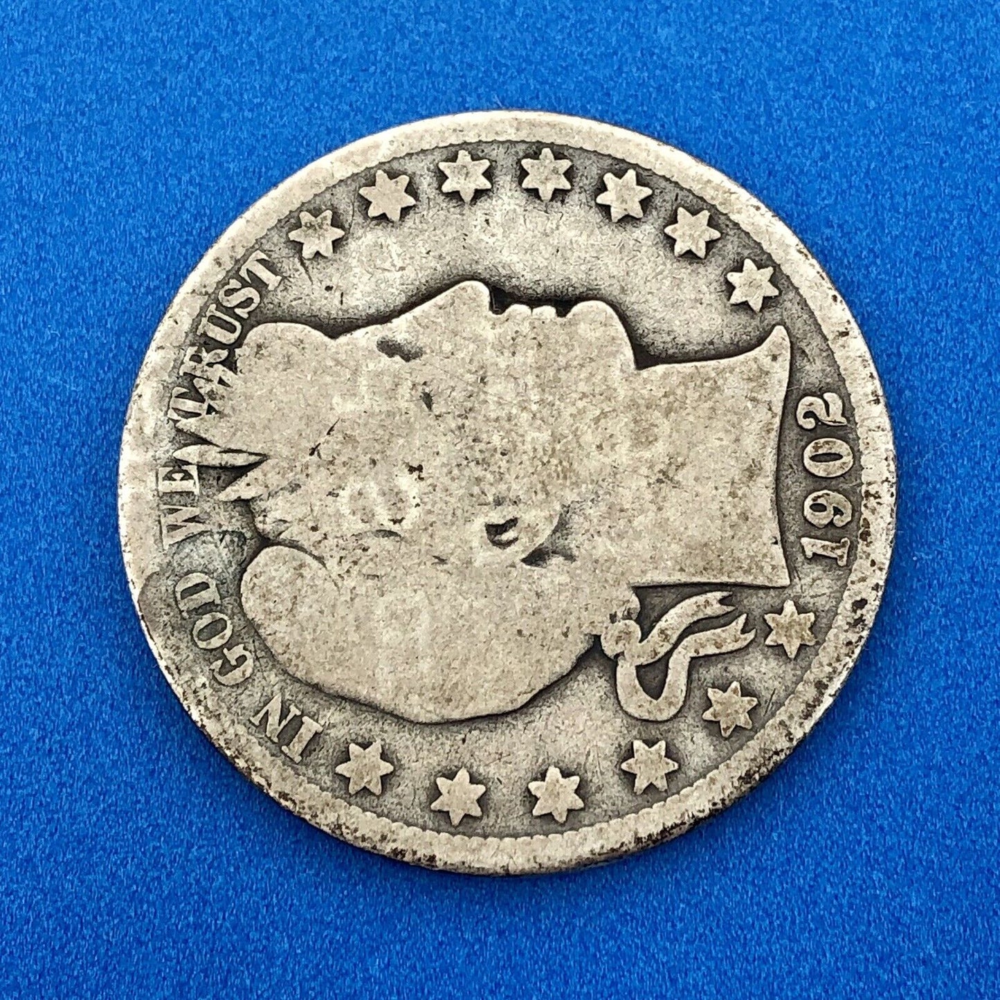 1902 O Silver Barber Half Dollar Better Key Date Rare Scarce New Orleans Coin