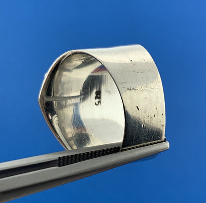 925 Sterling Silver Fleur De Lis New Orleans Religious Statement Ring