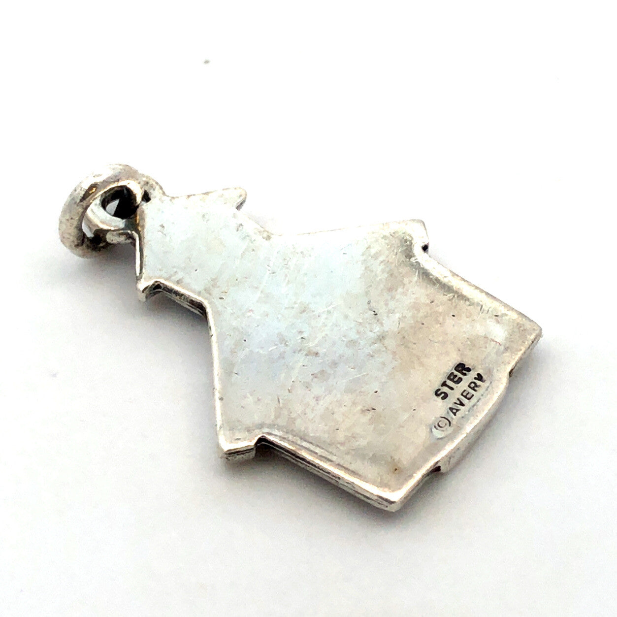 Retired Designer James Avery 925 Sterling Silver School House Pendant