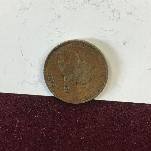 1858 1C Flying Eagle Cent Large Letters US Coinage