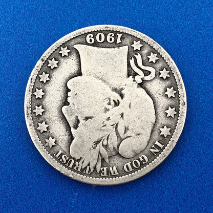 1909 P Silver Barber Half Dollar Better Key Date New Orleans Coin Rare Scarce