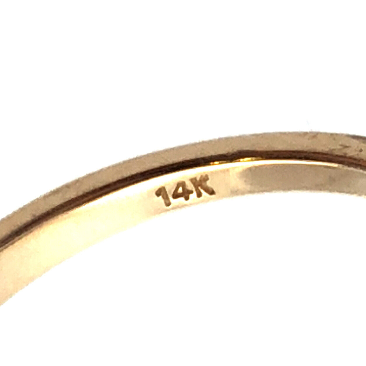 Designer 14K Yellow Gold Oval Purple Tanzanite Trio Anniversary Band Ring