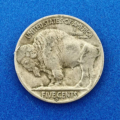 1938 D Indian Head Buffalo Nickel Key Better Rare Denver Mint Two Coin Lot