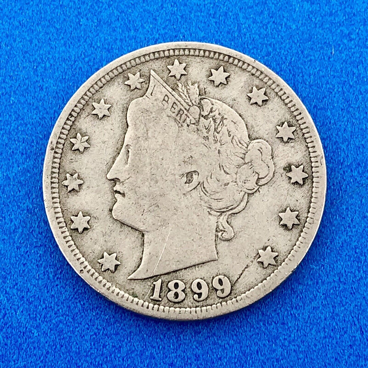 1897 1898 1899 P Liberty Head Nickel Five Cents 5c Rare Philadelphia 3 Coin Lot