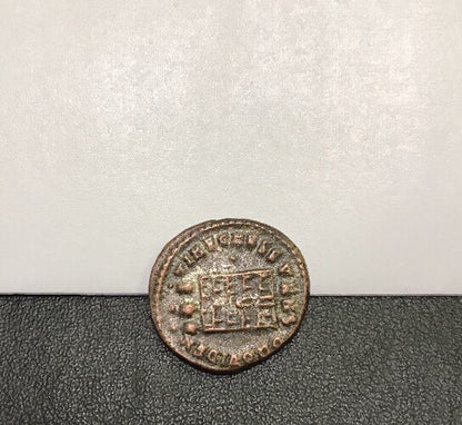 Licinius II A.D. 317-324 Roman AE Bronze Follis Campgate Reverse