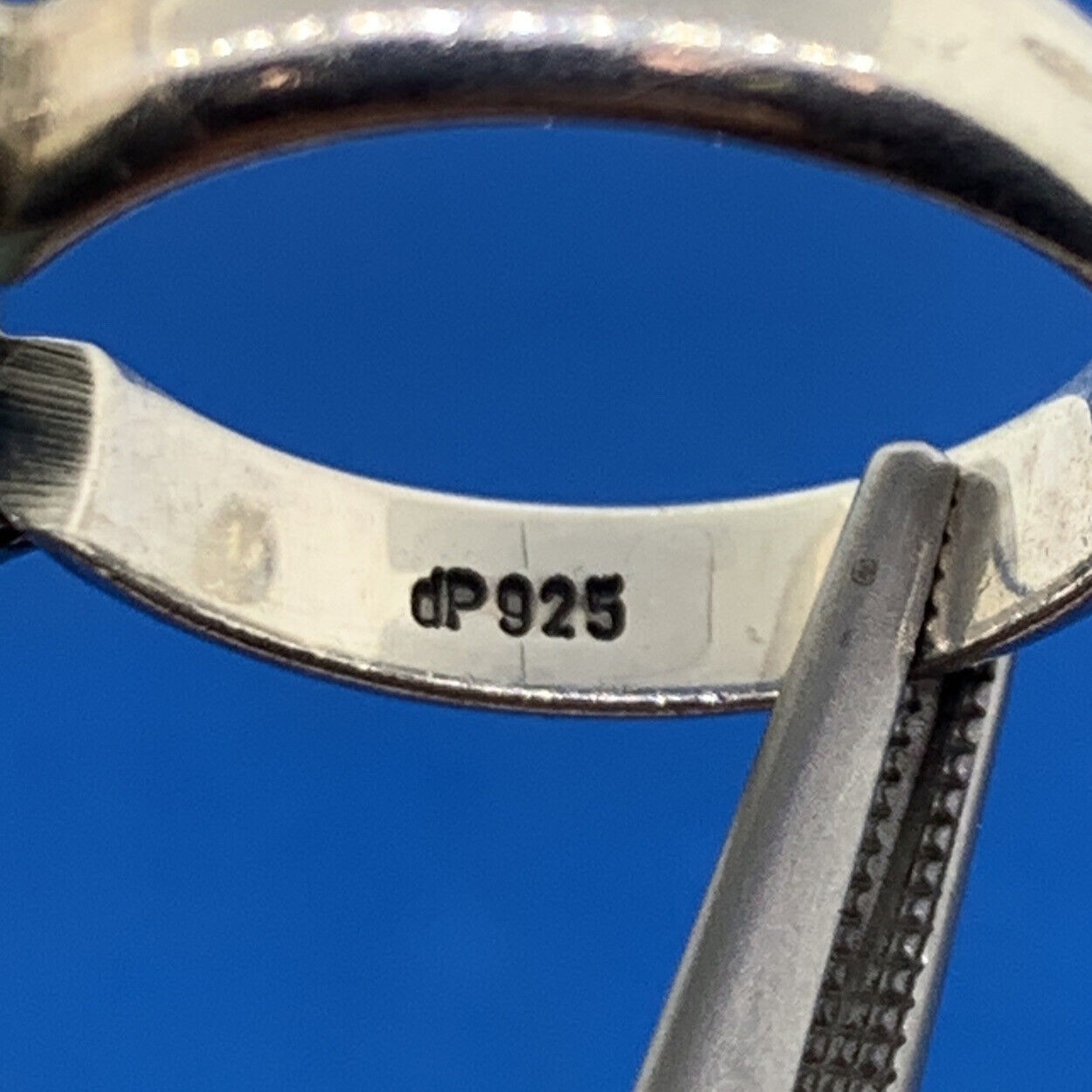 Designer Doug Paulus DP Sterling Silver 925 Aventurine Statement Cocktail Ring