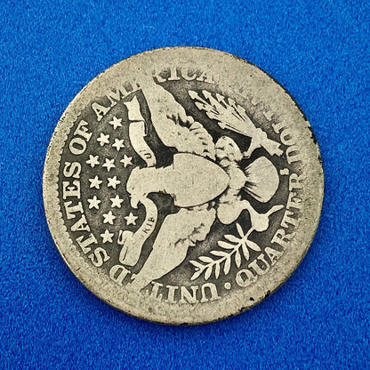 1914 S Silver Barber Quarter Better Key Date San Francisco Coin Rare Scarce