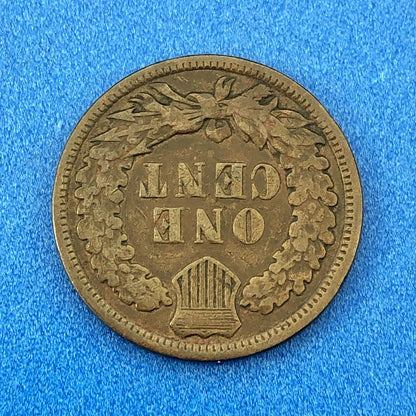 1882 Indian Head One Cent Penny Type 3 Bronze Better Key Philadelphia Coin