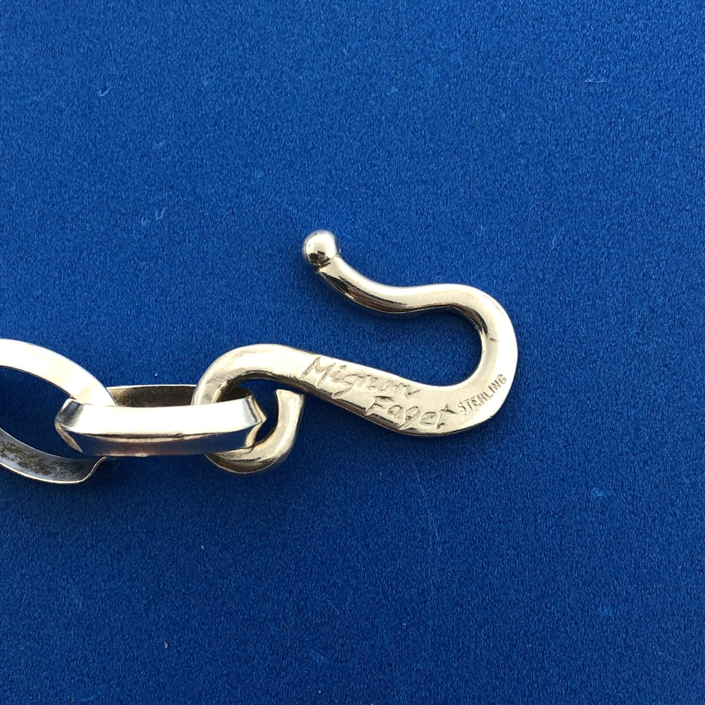 Retired Mignon Faget 925 Sterling Silver Limited Valentine's 3D Heart Necklace