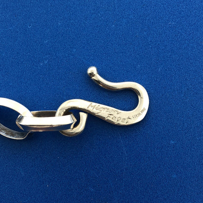 Retired Mignon Faget 925 Sterling Silver Limited Valentine's 3D Heart Necklace