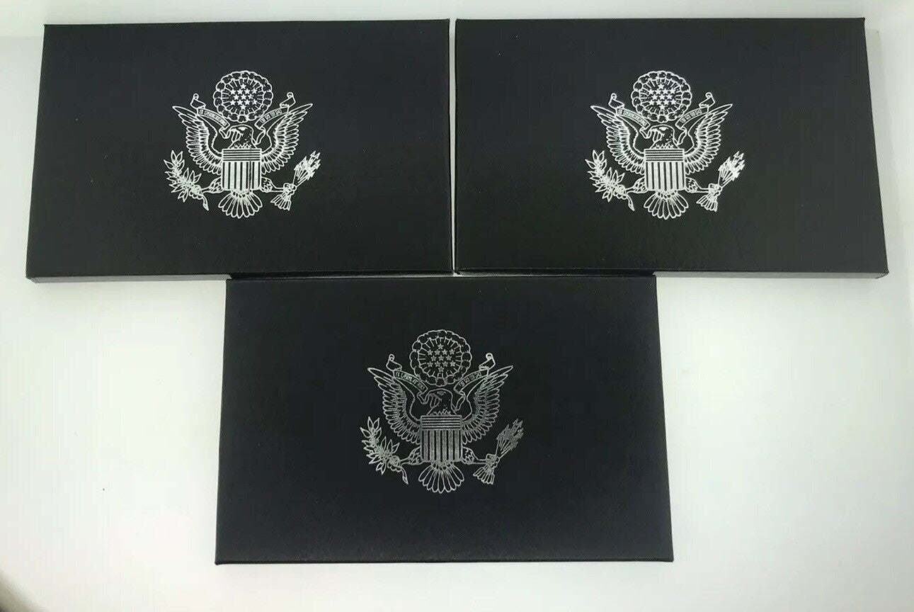 1992 1998 S Lot of United States Silver Proof Three 3 Sets OMP/COA