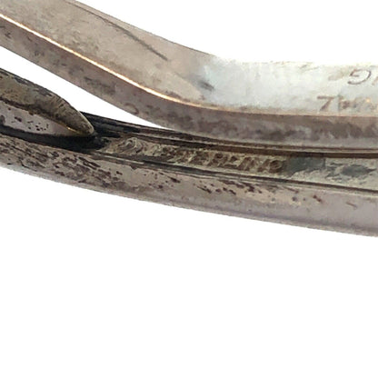 Vintage International Sterling 925 Sterling Silver Floral Spoon Handle Pendant