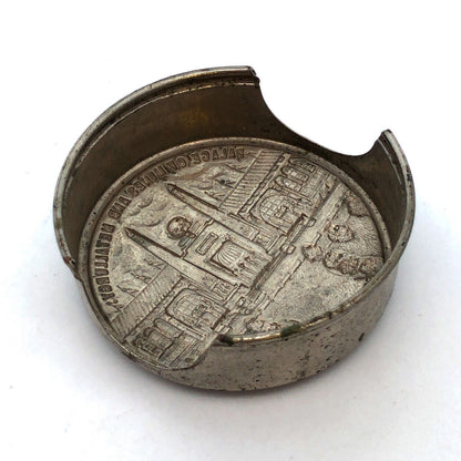 1904 St. Louis World's Fair Palace Of Mines Metallurgy Collapsible Metal Cup