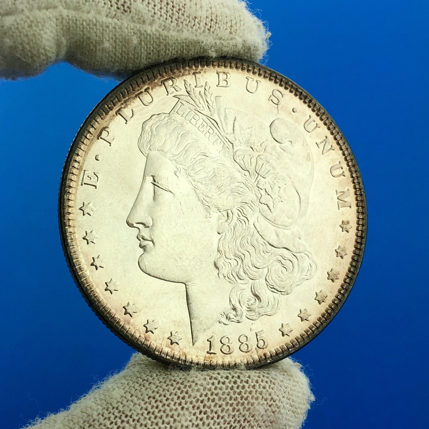 1885 P Morgan Silver Dollar $1 Better Rare Key Philadelphia Mint Coin BU++