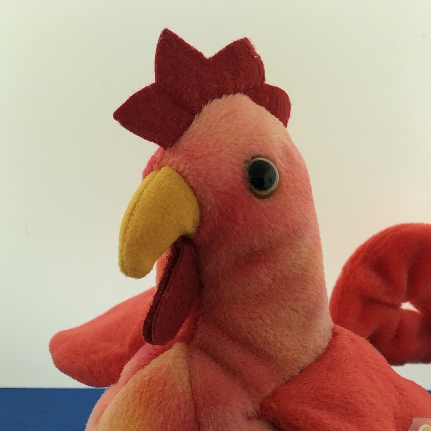 1996 TY Beanie Baby Strut The Rooster Mint Condition Tag Errors - 4171