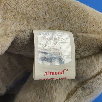 1999 TY Beanie Baby Almond The Bear DOB 04-18-1999 Rare Tag Error Mint - 4246