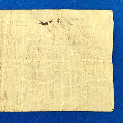 1861 State Of North Carolina 5 Cents 5c Civil War Obsolete State Scrip Note
