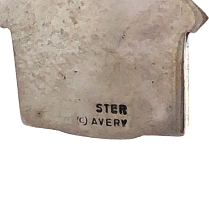 Retired Designer James Avery 925 Sterling Silver School House Pendant