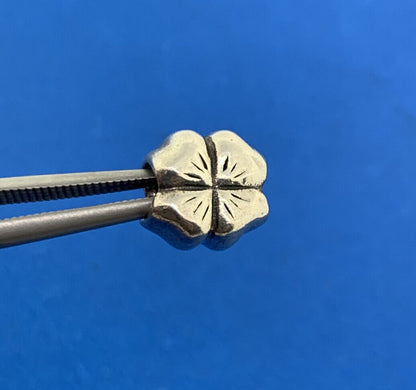 Authentic PANDORA Sterling Silver Shamrock 4 Leaf Clover 790157 Bracelet Charm
