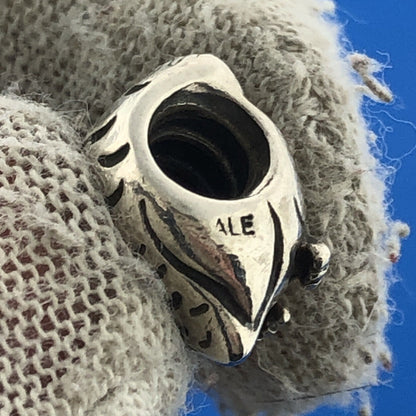 Authentic Pandora ALE Sterling Silver 925 Wise Owl 790278 Slide Bracelet Charm