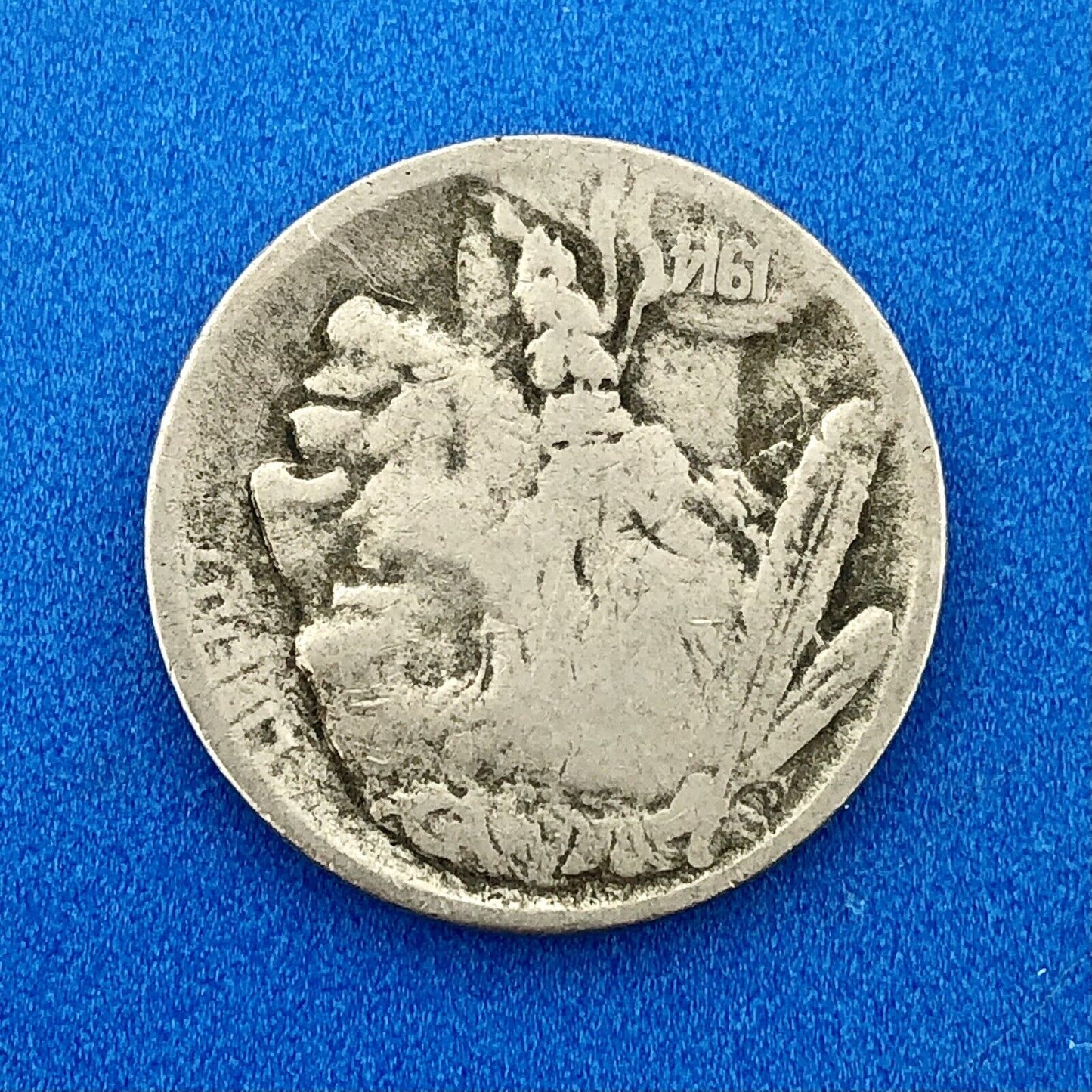1914 S Indian Head Buffalo Nickel Better Key Scarce San Francisco Mint Coin