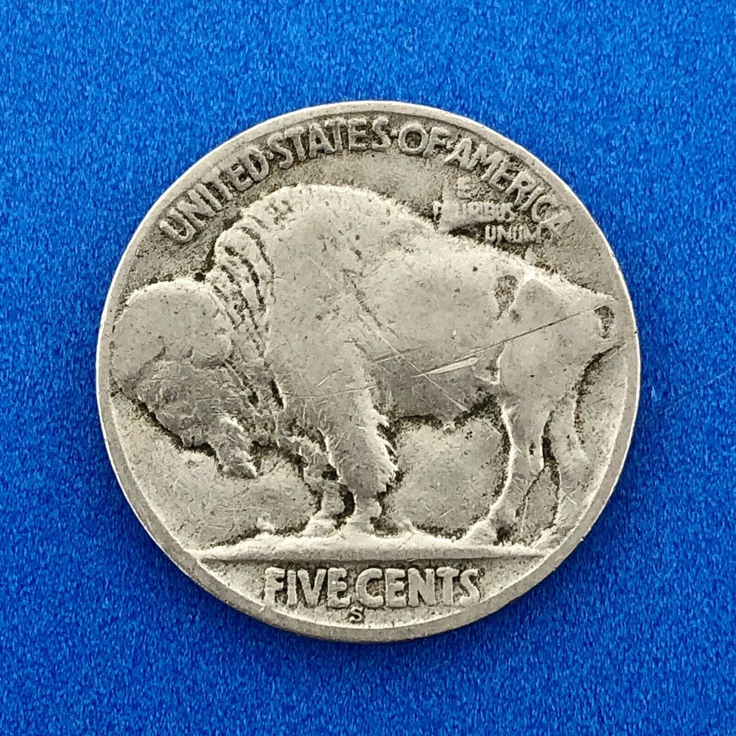 1918 S Indian Head Buffalo Nickel Better Key Scarce San Francisco Mint Coin