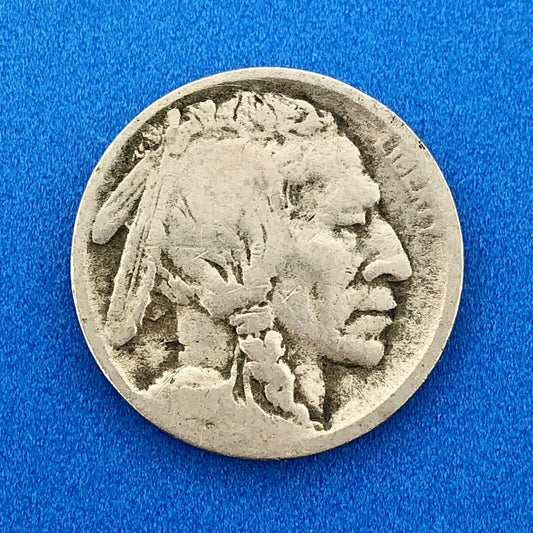 1914 S Indian Head Buffalo Nickel Better Key Scarce San Francisco Mint Coin