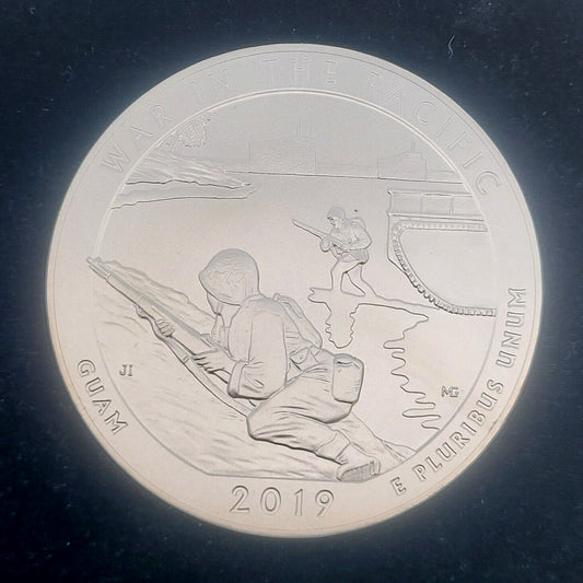 2019 P 5oz 999 Silver America the Beautiful War in the Pacific Uncirculated Coin