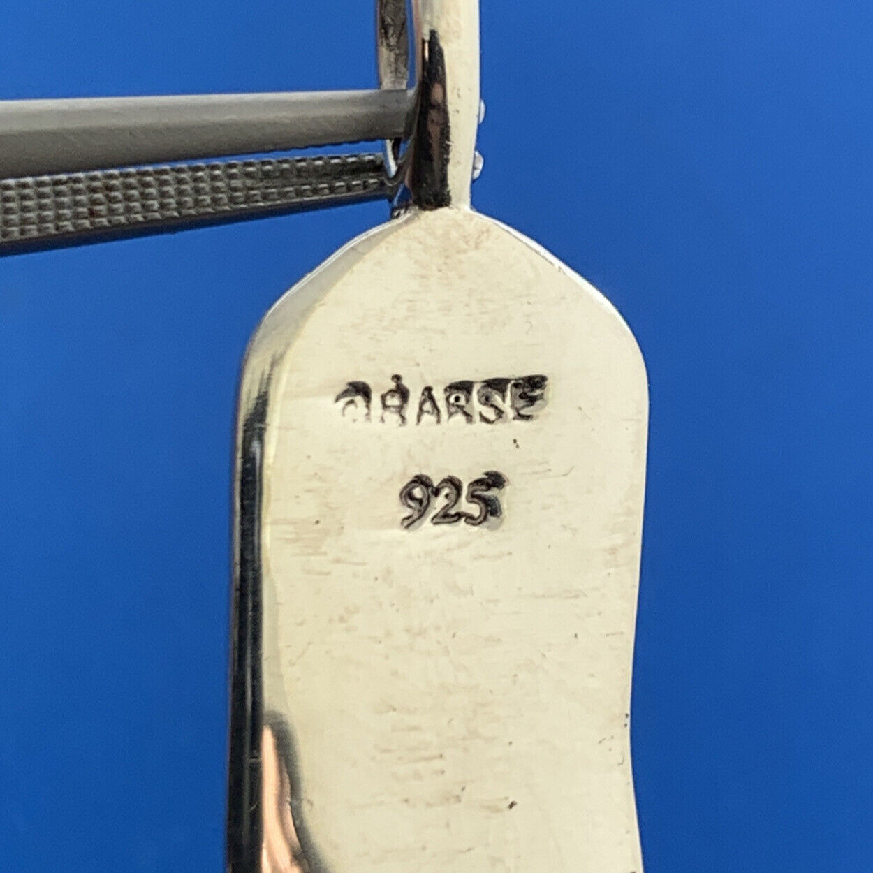 Designer Barse 925 Sterling Silver Mother Of Pearl Rectangular Pendant