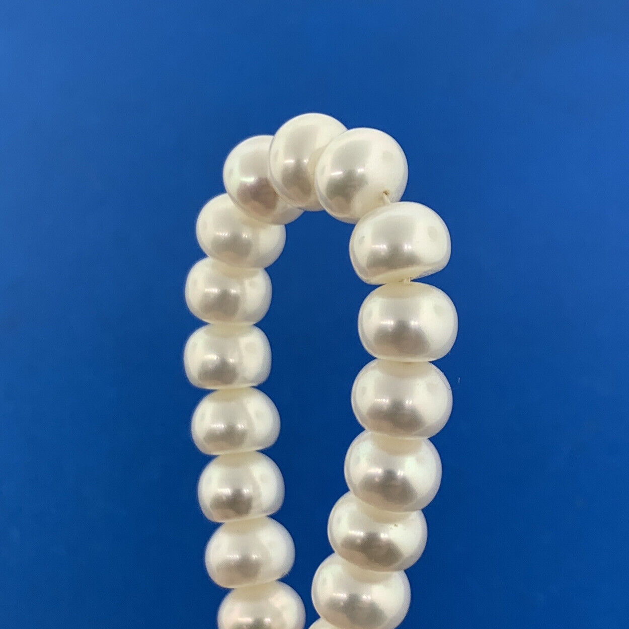 Designer 925 Sterling Silver Pearl June Bridal Anniversary Toggle Necklace