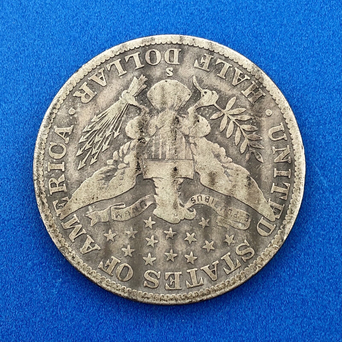 1912 S Silver Barber Half Dollar Better Key Date San Francisco Coin Rare Scarce