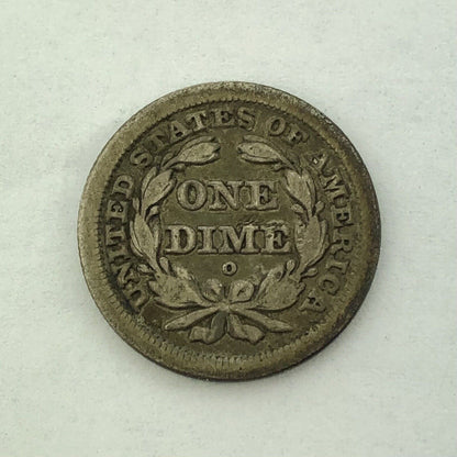 1841 O Seated Liberty Silver Dime No Motto Better Rare New Orleans Mint Coin