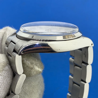 Rolex Stainless Steel Oyster Perpetual 1002 34MM  Silver dial