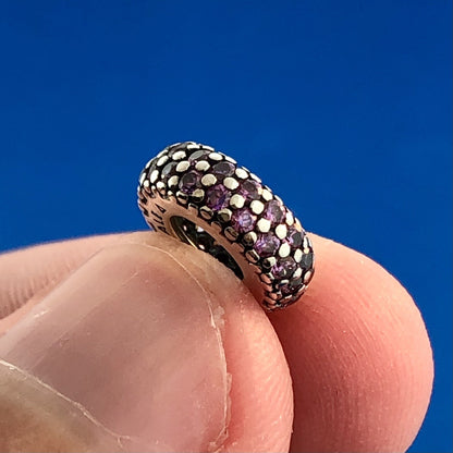 Authentic PANDORA 791359PCZ Sterling Silver 925 Pink CZ Inspiration Within Charm