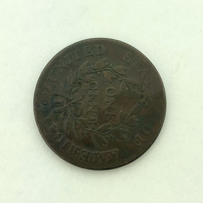 1802 P Draped Bust Copper Large Cent Early US Copper Better Philadelphia Coin F+