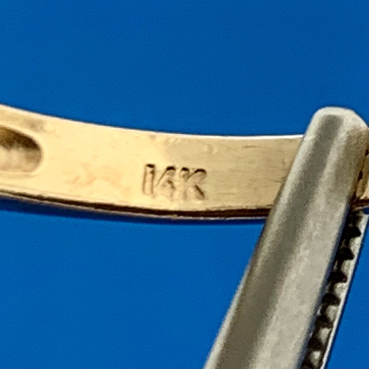 Vintage 14K Yellow Gold Diamond Waterfall Cluster Bypass Cocktail Ring