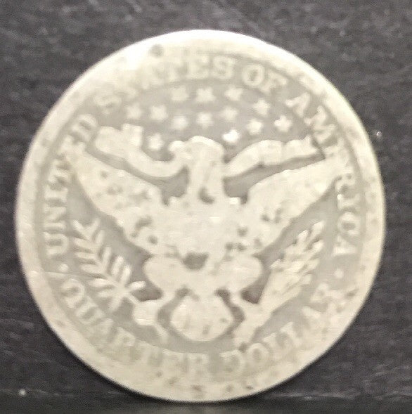 1892 P Silver Barber Quarter Better Key Date Philadelphia Coin Rare Scarce
