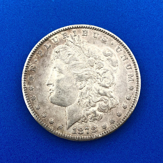 1878 S Morgan Silver Dollar $1 Better Semi Key San Francisco Mint Coin