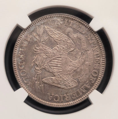 1880 50c Philadelphia NGC MS63 .900 Silver American Seated Liberty Half Dollar