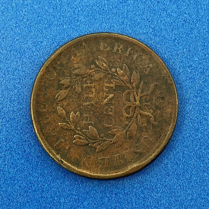 1807 P Draped Bust Copper Half Cent Early US Copper Better Key Philadelphia Coin
