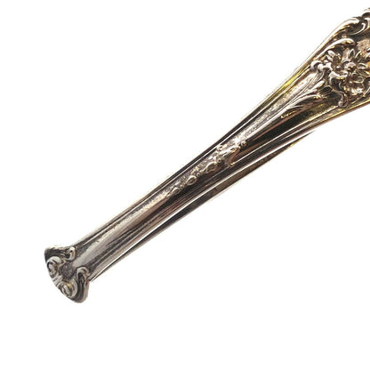 Vintage International Sterling 925 Sterling Silver Floral Spoon Handle Pendant