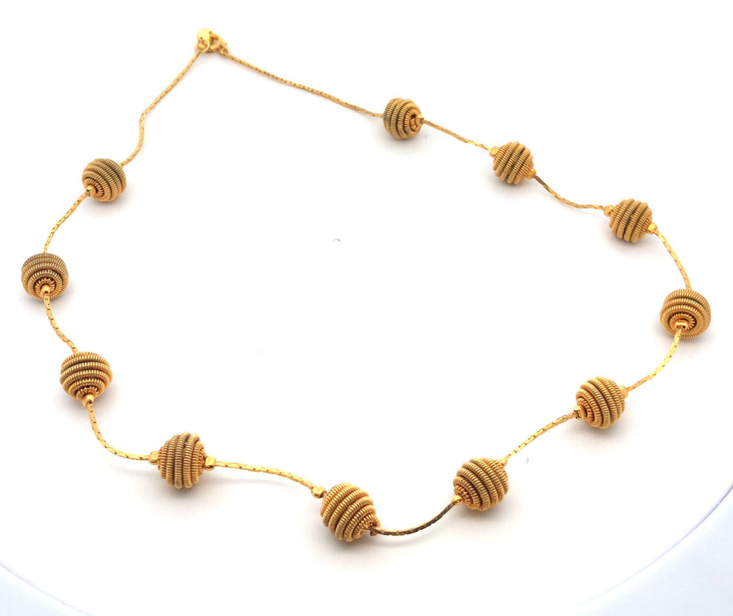 Estate Trifari Designer Beaded Modernist Swanky Lot Of 3 Layering Necklaces