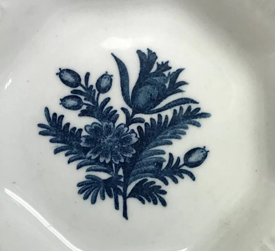 Vintage Castleton Blue Tulip Japan Independence Ironstone Small Fruit Bowl
